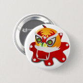 Badge Rond 5 Cm dragon chinois (Devant & derrière)