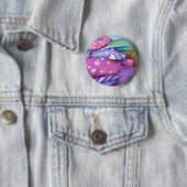 Badge Rond 5 Cm Dragon cosy (En situation)