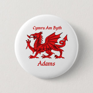 Badge Rond 5 Cm Dragon d'Adams Gallois