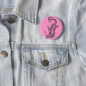 Badge Rond 5 Cm Dragon de plongée (En situation)