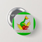Badge Rond 5 Cm dragon effrayant (Devant & derrière)
