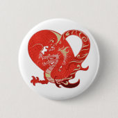 Badge Rond 5 Cm Dragon Heart Valentine (Devant)