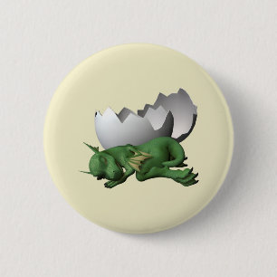 Badge Rond 5 Cm Dragon nouveau-né