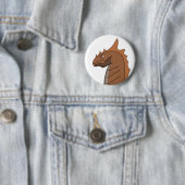 Badge Rond 5 Cm Dragon or other mythical creature (En situation)