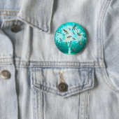 Badge Rond 5 Cm Dragonfly (En situation)