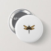 Badge Rond 5 Cm Dragonfly Animal Art Graphic Dragonfly (1) (Devant & derrière)