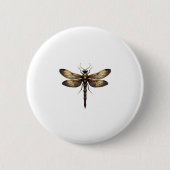 Badge Rond 5 Cm Dragonfly Animal Art Graphic Dragonfly (4) (Devant)
