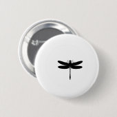 Badge Rond 5 Cm Dragonfly et Moon TSHIRT (Devant & derrière)