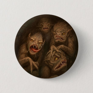 Badge Rond 5 Cm Dragons de DES de lignée de La : M8