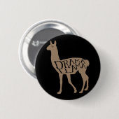Badge Rond 5 Cm Drama Llama (Devant & derrière)