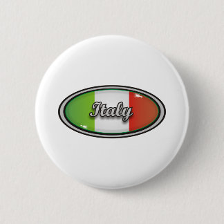 Badge Rond 5 Cm Drapeau 1 de l'Italie