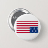 Badge Rond 5 Cm Drapeau à l'envers (Devant & derrière)