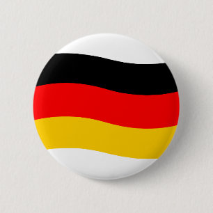 Badge Rond 5 Cm Drapeau allemand