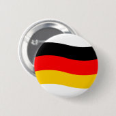 Badge Rond 5 Cm Drapeau allemand (Devant & derrière)