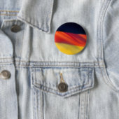 Badge Rond 5 Cm Drapeau allemand (En situation)