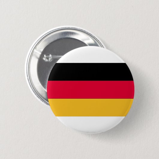 Badge Rond 5 Cm Drapeau allemand (Devant & derrière)