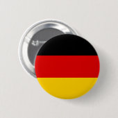 Badge Rond 5 Cm Drapeau allemand (Devant & derrière)