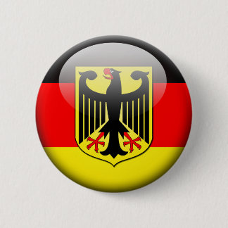 Badge Rond 5 Cm Drapeau allemand 2,0