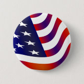 Badge Rond 5 Cm Drapeau américain (Devant)