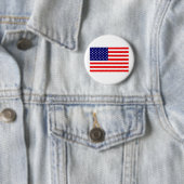 Badge Rond 5 Cm Drapeau américain (En situation)