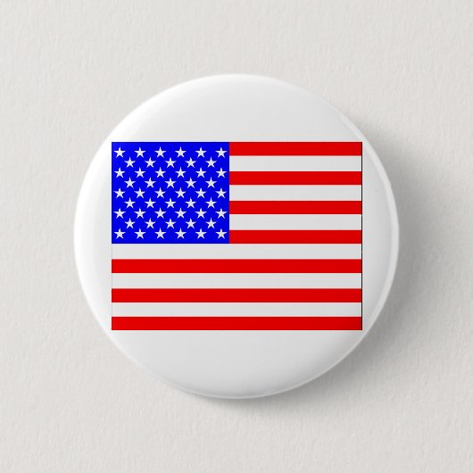 Badge Rond 5 Cm Drapeau américain (Devant)