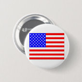 Badge Rond 5 Cm Drapeau américain (Devant & derrière)