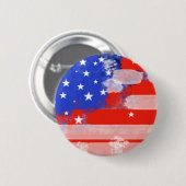 Badge Rond 5 Cm Drapeau américain (Devant & derrière)