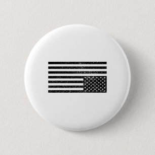 Badge Rond 5 Cm Drapeau américain à l'envers