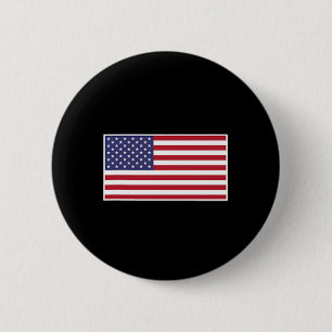 Badge Rond 5 Cm Drapeau américain Cool Patriotique États-Unis Drap