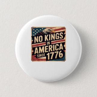 Badge Rond 5 Cm Drapeau Américain Décor Pas De Rois En Amérique De