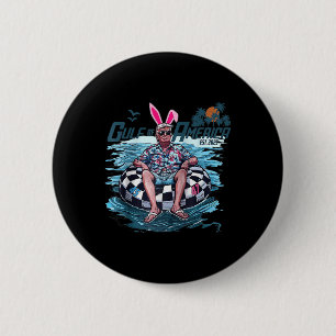 Badge Rond 5 Cm Drapeau Américain G 2025 Du Golfe Des Etats-Unis E