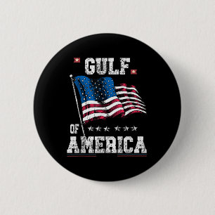 Badge Rond 5 Cm Drapeau Américain G 2025 Du Golfe Des Etats-Unis E