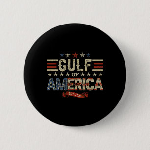 Badge Rond 5 Cm Drapeau Américain G 2025 Du Golfe Des Etats-Unis E