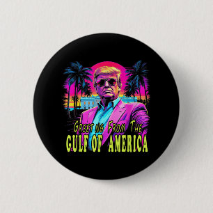 Badge Rond 5 Cm Drapeau Américain G 2025 Du Golfe Des Etats-Unis E