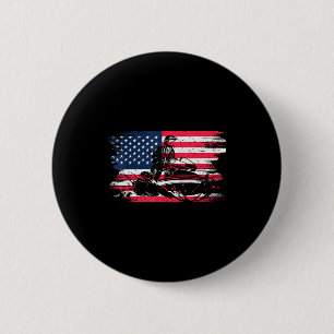 Badge Rond 5 Cm drapeau américain usa scooter des mers drapeau amé