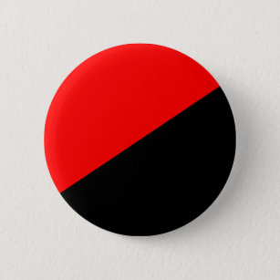 Badge Rond 5 Cm Drapeau anarchiste (Anarchisme)