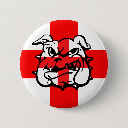 Badge Rond 5 Cm Drapeau anglais (Devant)