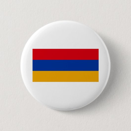 Badge Rond 5 Cm Drapeau Arménie (Devant)