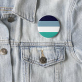 Badge Rond 5 Cm Drapeau Aroace Acearo Queer Pride (En situation)