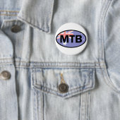 Badge Rond 5 Cm Drapeau Australie VTT (En situation)