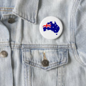 Badge Rond 5 Cm drapeau australien (En situation)