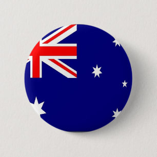 Badge Rond 5 Cm Drapeau australien