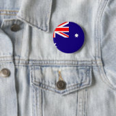Badge Rond 5 Cm drapeau australien (En situation)