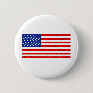 Badge Rond 5 Cm Drapeau avec des os de chien