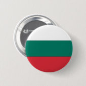 Badge Rond 5 Cm Drapeau bulgare (Devant & derrière)