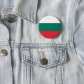 Badge Rond 5 Cm Drapeau bulgare (En situation)