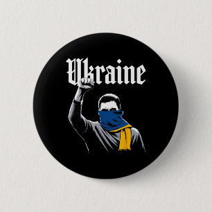 Badge Rond 5 Cm Drapeau cadeau Ukraine Ukraini Kiev Ukrainien Ukra