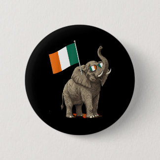 Badge Rond 5 Cm Drapeau Côte d'Ivoire Eléphant Ivoirien