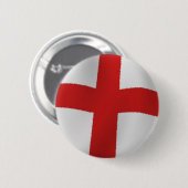 Badge Rond 5 Cm Drapeau d'Angleterre (Devant & derrière)