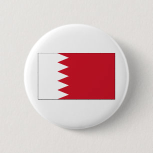 Badge Rond 5 Cm Drapeau de Bahreïn